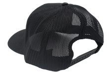 Load image into Gallery viewer, Big Woodies Surfboards Hat - Black Trucker