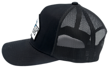 Load image into Gallery viewer, Saltwater Cowboys Hat - Black Trucker