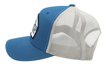 Load image into Gallery viewer, Saltwater Cowboys Hat - Blue Trucker