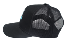 Load image into Gallery viewer, Last Living Locals Hat - Black Trucker