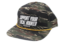 Load image into Gallery viewer, Support Your Local Hooker Hat - Tiger Camo
