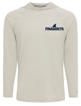Load image into Gallery viewer, Support Your Local Bait & Tackle Shop UPF Hoodie - Sand