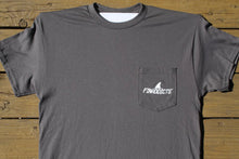 Load image into Gallery viewer, Support Your Local Bait & Tackle Shop Charcoal Pocket Shirt