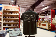 Load image into Gallery viewer, Support Your Local Bait & Tackle Shop Green Pocket Shirt