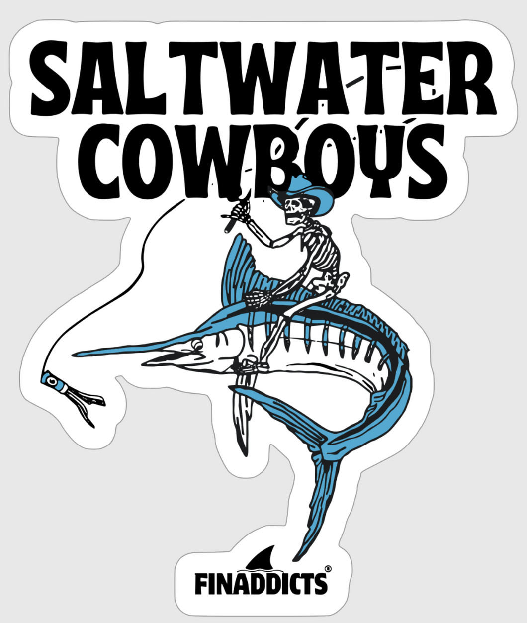 Saltwater Cowboys Sticker