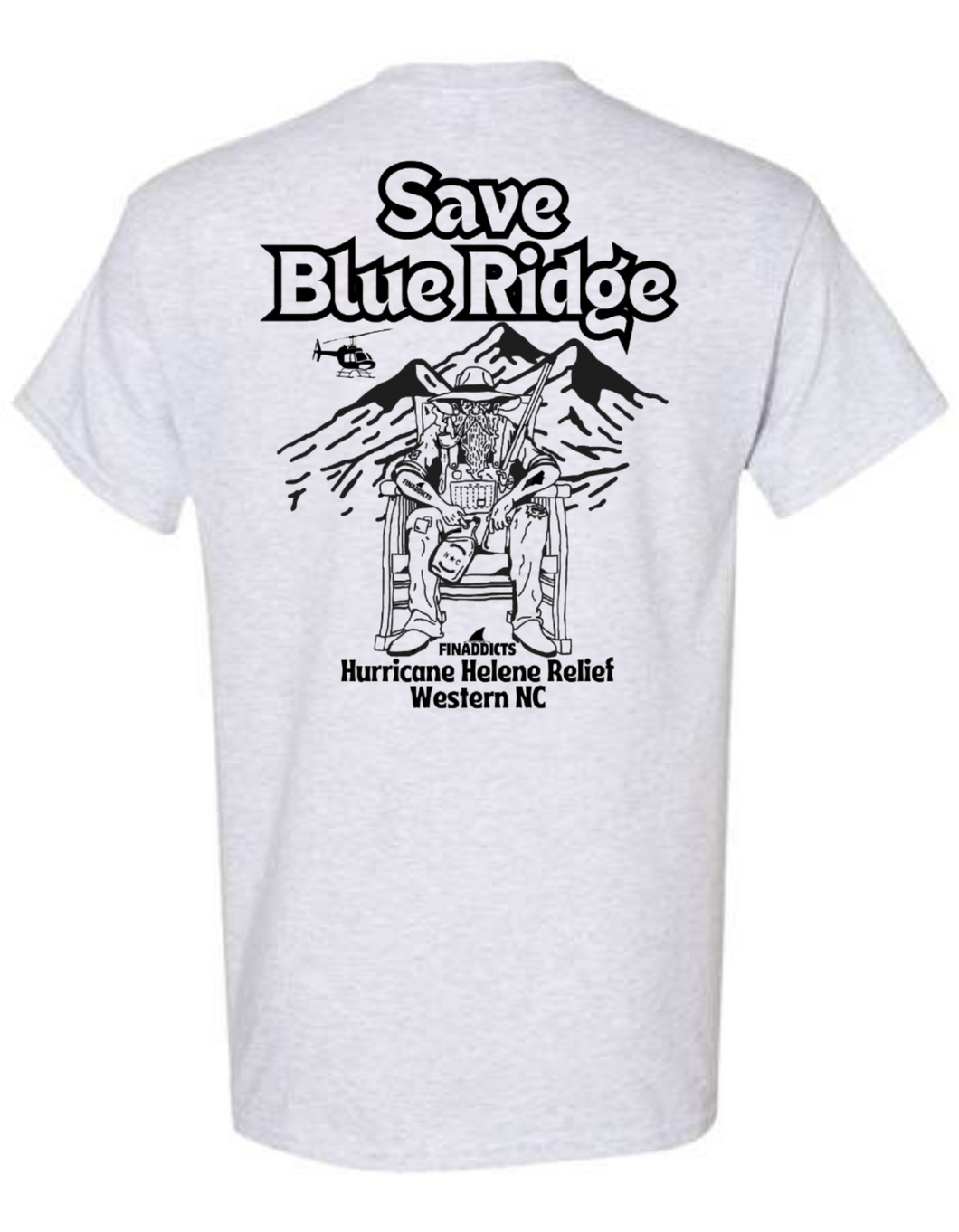 Hurricane Helene Relief Shirt - Save Blue Ridge