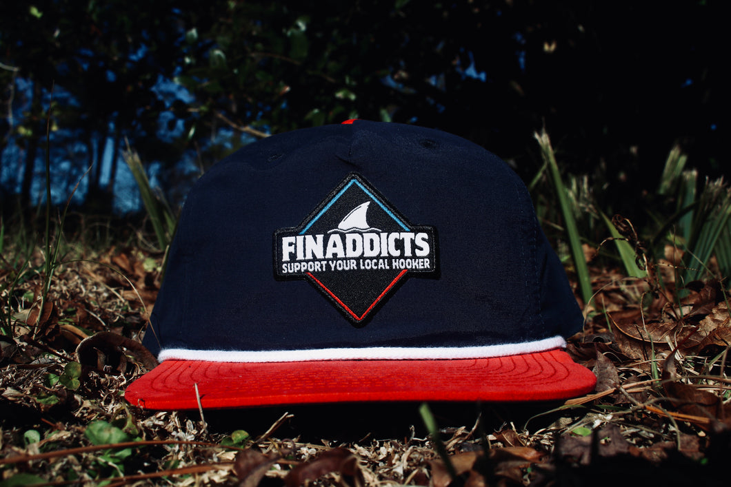 Finaddicts Crest America Hat