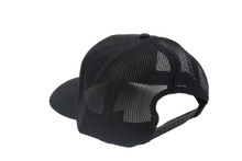 Load image into Gallery viewer, Big Woodies Surfboards Hat - Black Trucker
