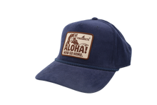 Load image into Gallery viewer, Aloha! Now Go Home. Hat - Navy Corduroy Rope
