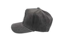 Load image into Gallery viewer, Nude Beach Hat - Charcoal Corduroy
