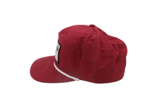 Load image into Gallery viewer, Crankin Hog Hat - Red/White Rope
