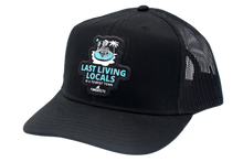 Load image into Gallery viewer, Last Living Locals Hat - Black Trucker

