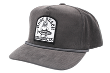 Load image into Gallery viewer, Nude Beach Hat - Charcoal Corduroy
