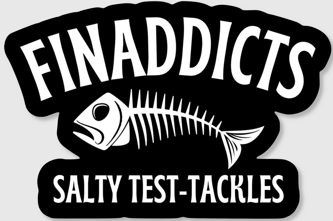 Salty Test-Tackles Sticker