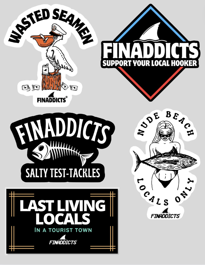 Finaddicts Sticker Pack