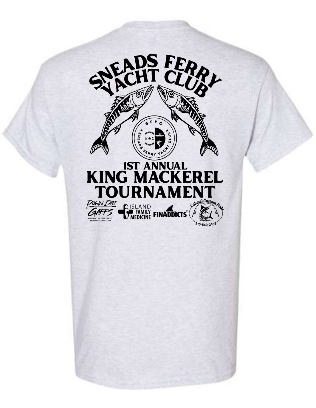 Sneads Ferry Yacht Club King Mackerel Tournament Shirt