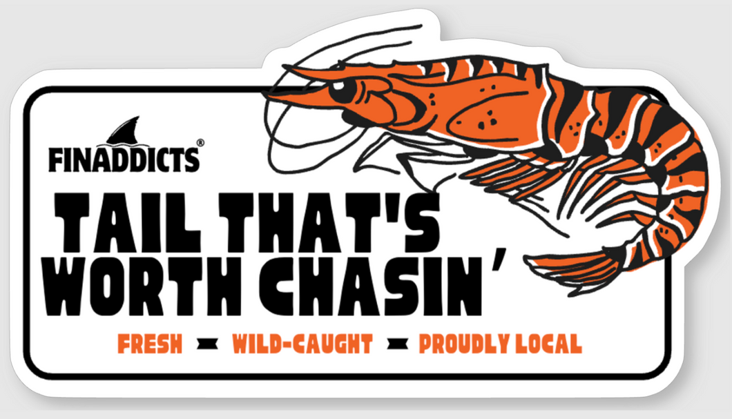 Tail That's Worth Chasin' Sticker – Finaddicts