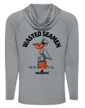 Load image into Gallery viewer, Wasted Seamen UPF Hoodie - Medium Gray
