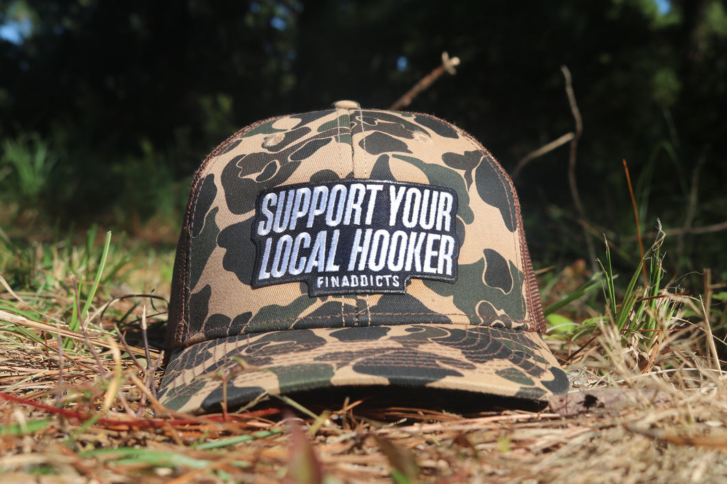 Support Your Local Hooker Camo Hat